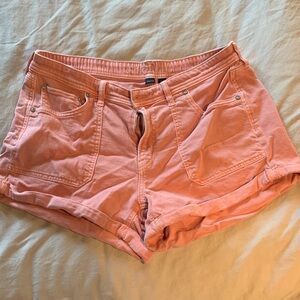 American Eagle Outfitters Coral Jean Shorts